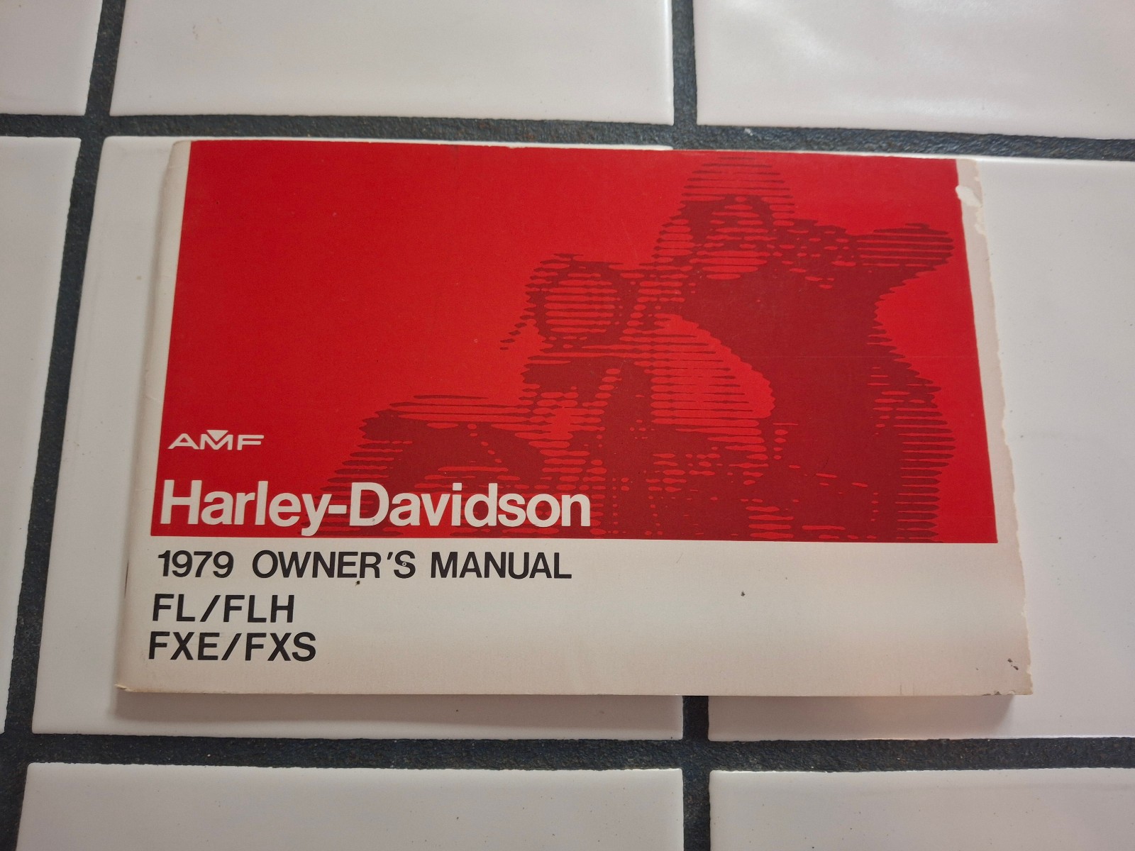 Vintage 1979 AMF Harley Davidson FL FLH FXE FXS Factory Original Owners Manual