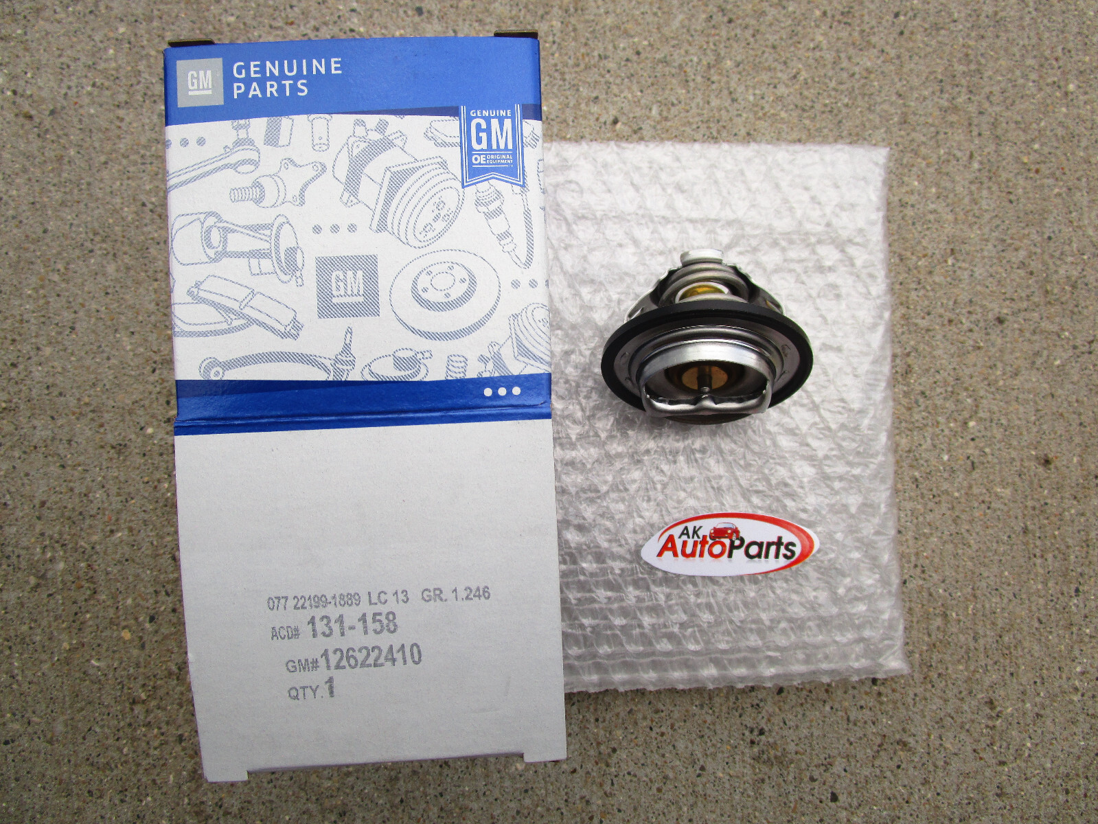 FITS: 05 - 10 CHEVY COBALT 2.0L 2.2L 2.4L ENGINE COOLANT THERMOSTAT OEM NEW