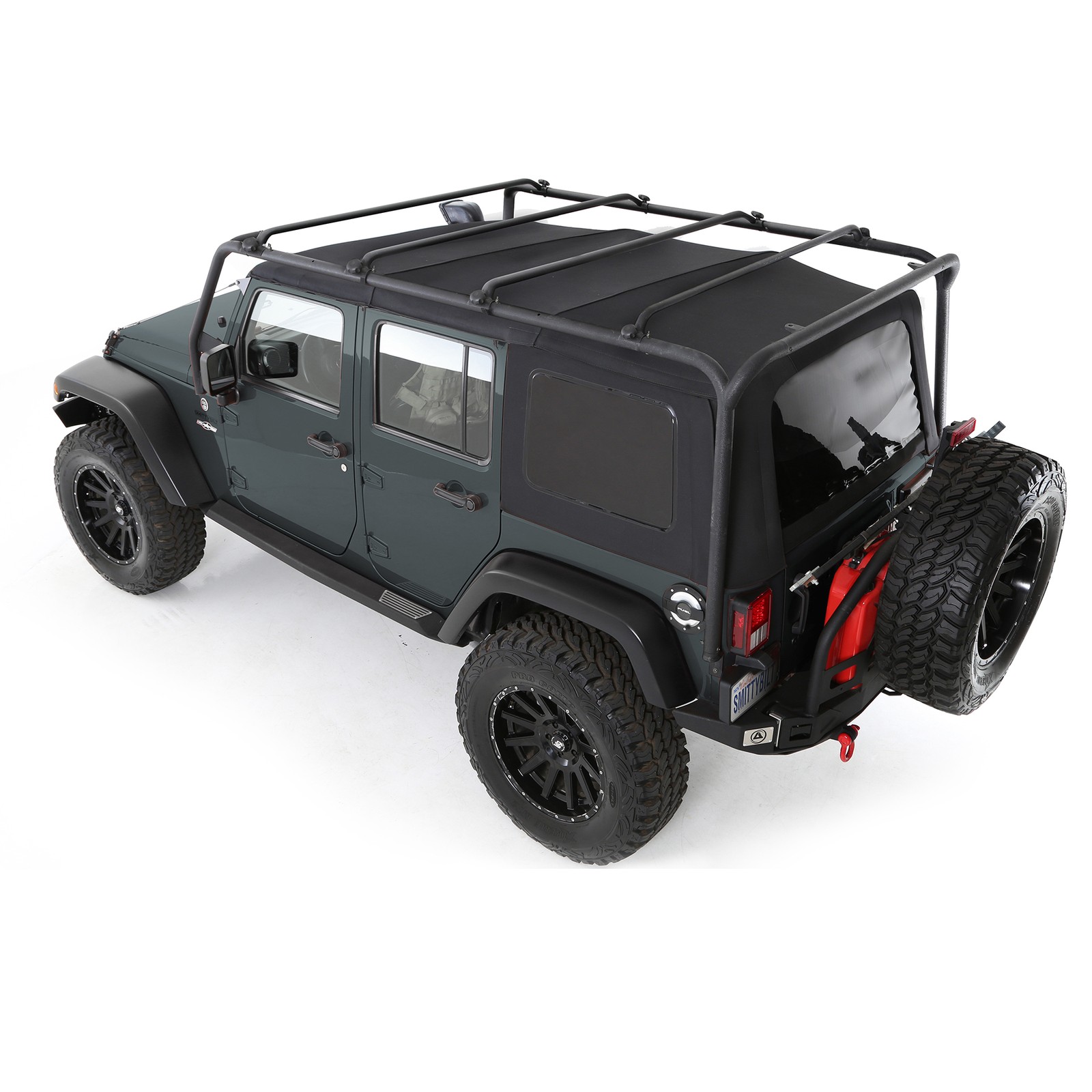 Smittybilt 76717-02 SRC Roof Rack Box 2 Of 2 for 07-18 Jeep Wrangler JK 4DR