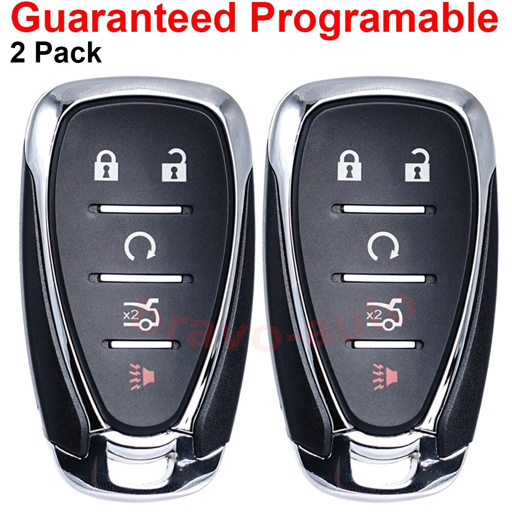 2x Smart Remote Car Key Fob For Chevrolet Malibu Cruze Camaro 2016-2021  HYQ4EA