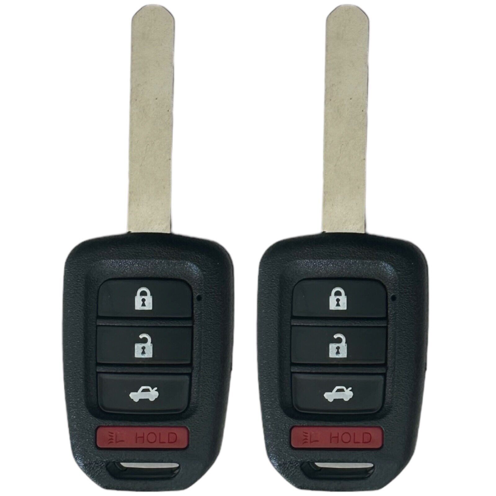 2X Keyless Entry Remote Key Fob 4 Button Replacement for Honda Accord 2016 2017
