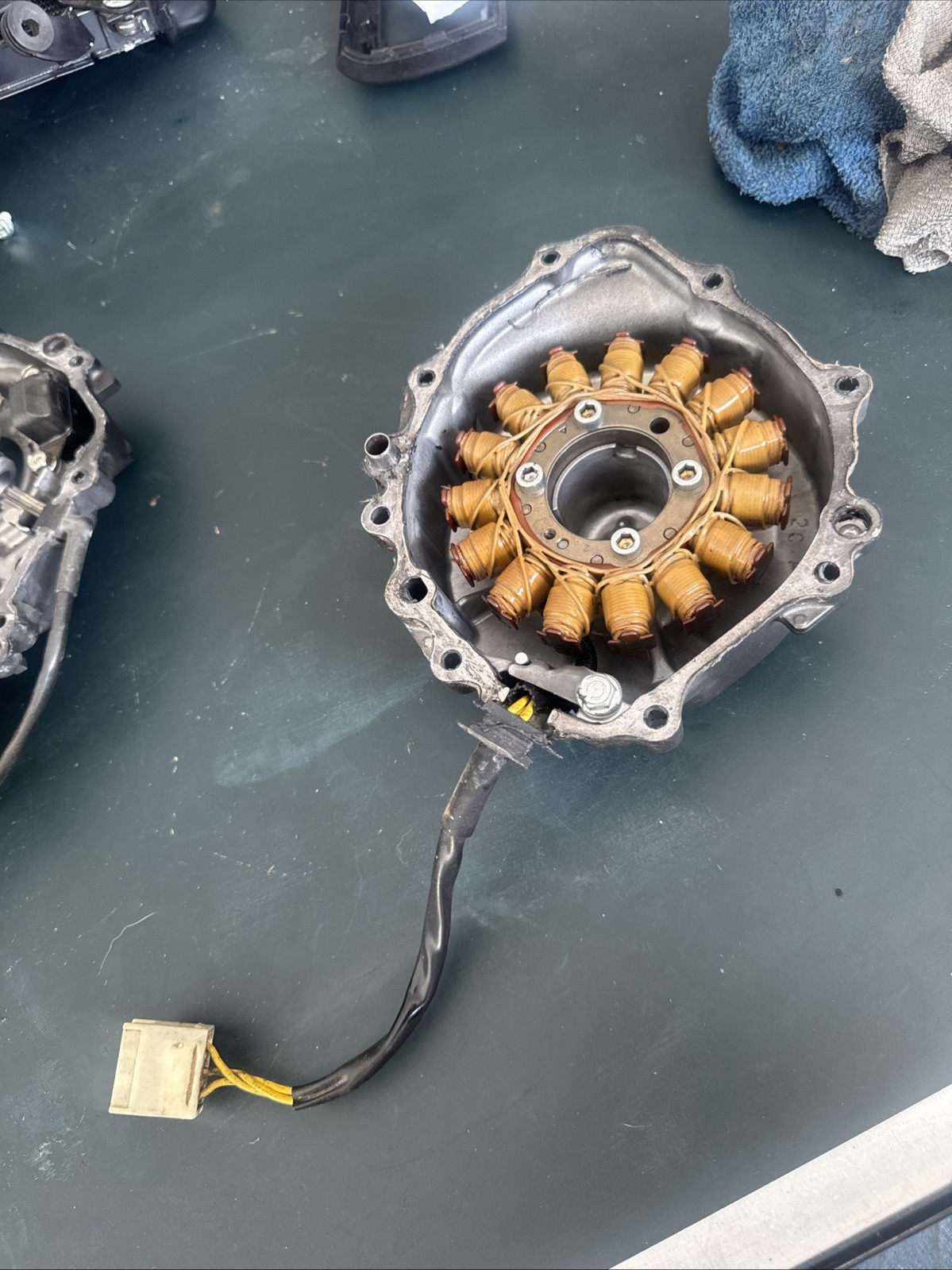 2007 Honda Cbr600rr Stator Generator Alternator Magneto with Cover