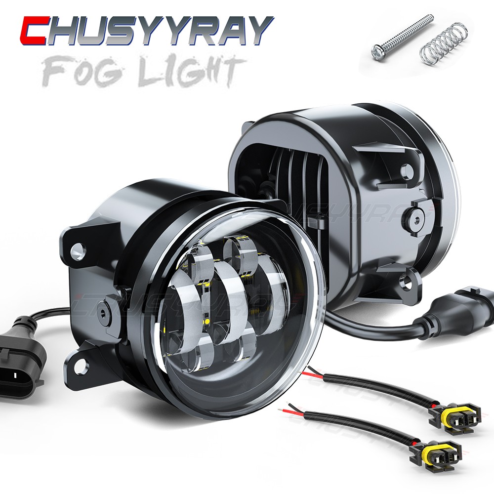 For Ford Explorer 2011-2015 Clear LED Bumper Fog Lights Front Lamps Left+Right For Ford Explorer 2011-2015 Clear LED Bumper Fog Lights Front Lamps Left+Right