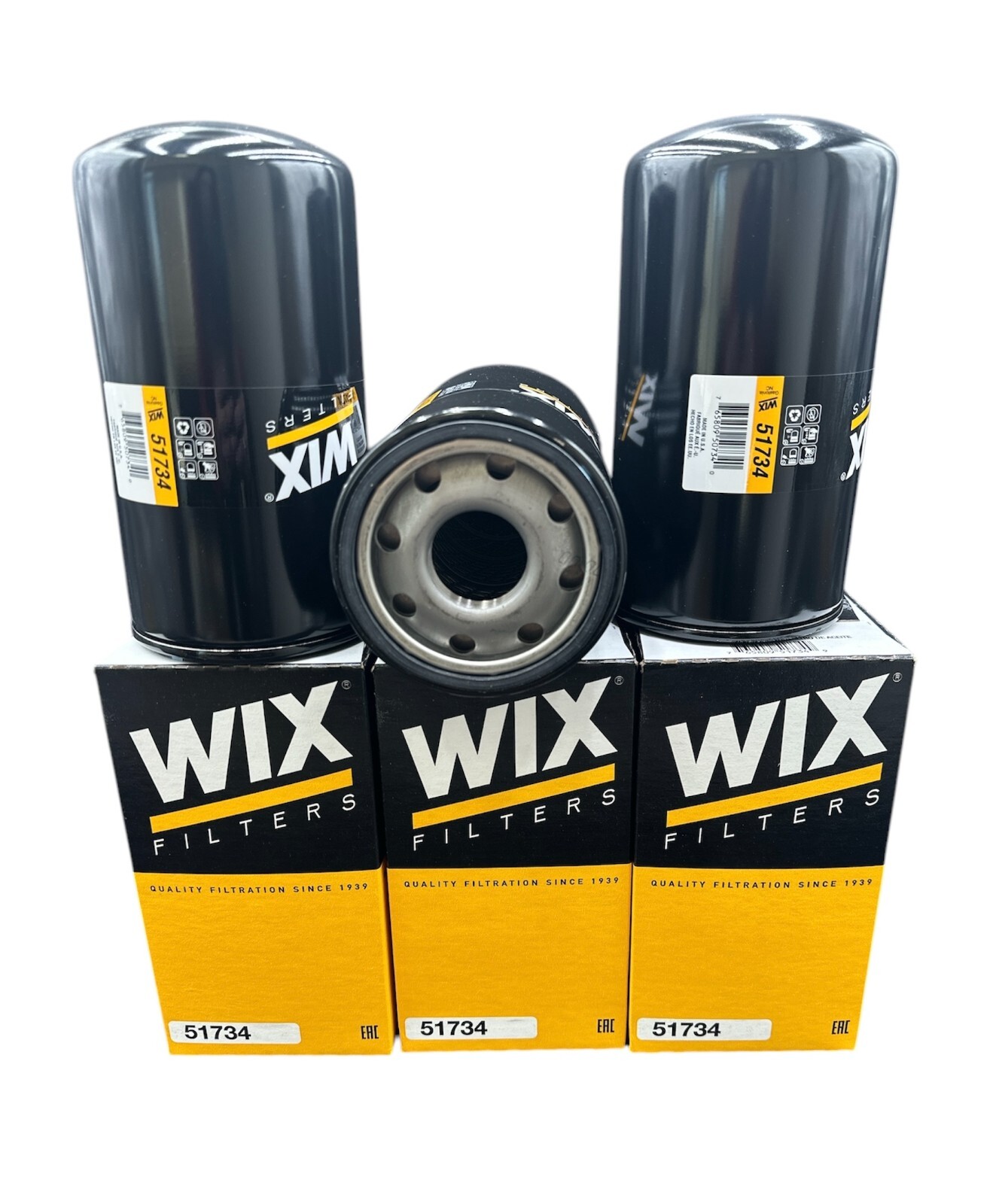 51734 Wix Oil Filter Fits Ford 7.3L Powerstroke FL-1995 (Pack of 3) 51734 Wix Oil Filter Fits Ford 7.3L Powerstroke FL-1995 (Pack of 3)
