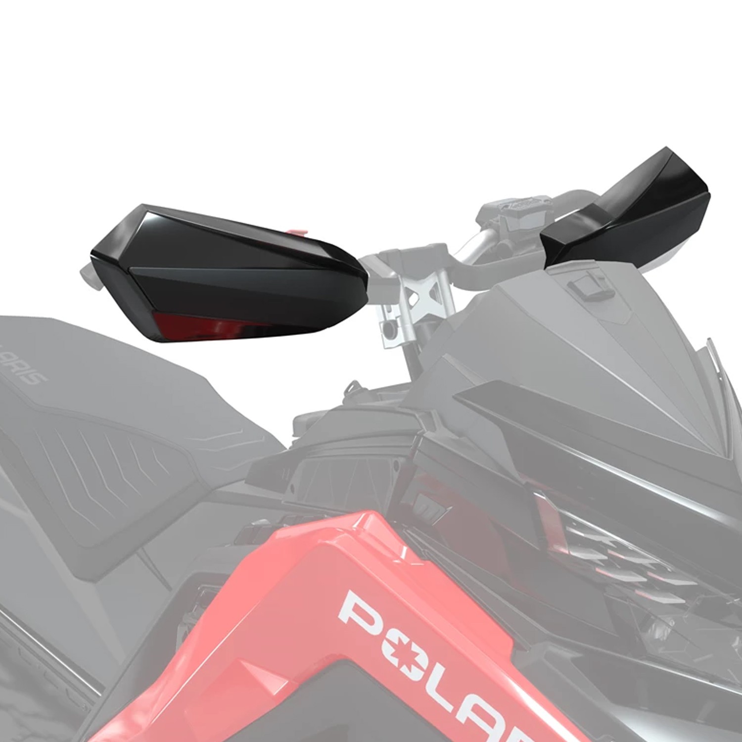Polaris Snowmobile New OEM Defend Handguards, Improved Protection, 2884616-266 Polaris Snowmobile New OEM Defend Handguards, Improved Protection, 2884616-266