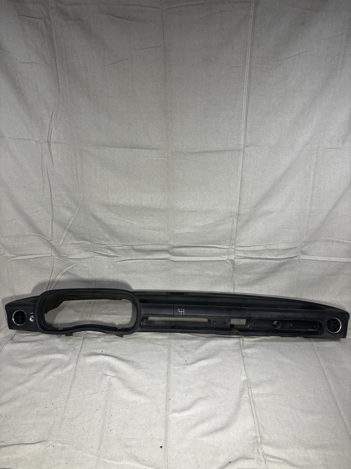 1968-1977 BMW E3 Bavaria Upper Dashboard Dash Pad Black OEM Restoration Core