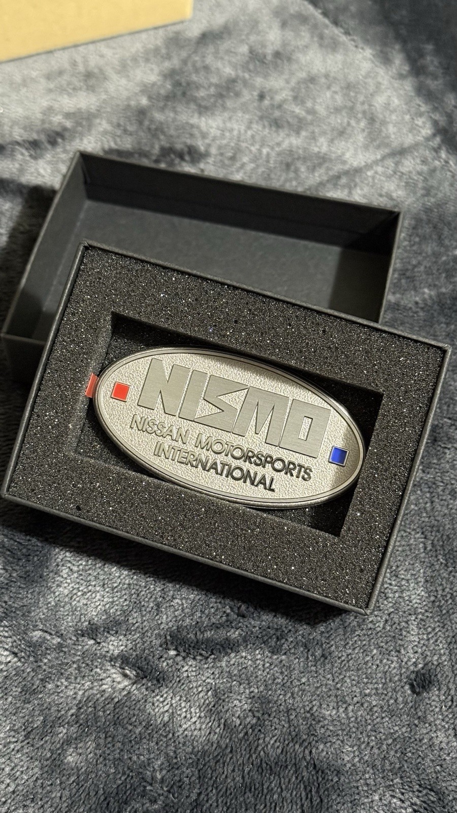 NISMO 40th Anniversary Logo Emblem 99993-RN540-40 Rare Collectible NISMO 40th Anniversary Logo Emblem 99993-RN540-40 Rare Collectible