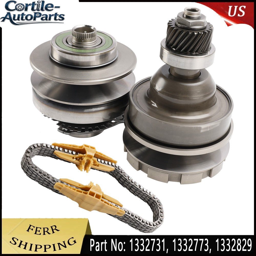 CVT Auto Transmission Pulley With Belt Chain For Nissan Gearbox JF018 JF018E