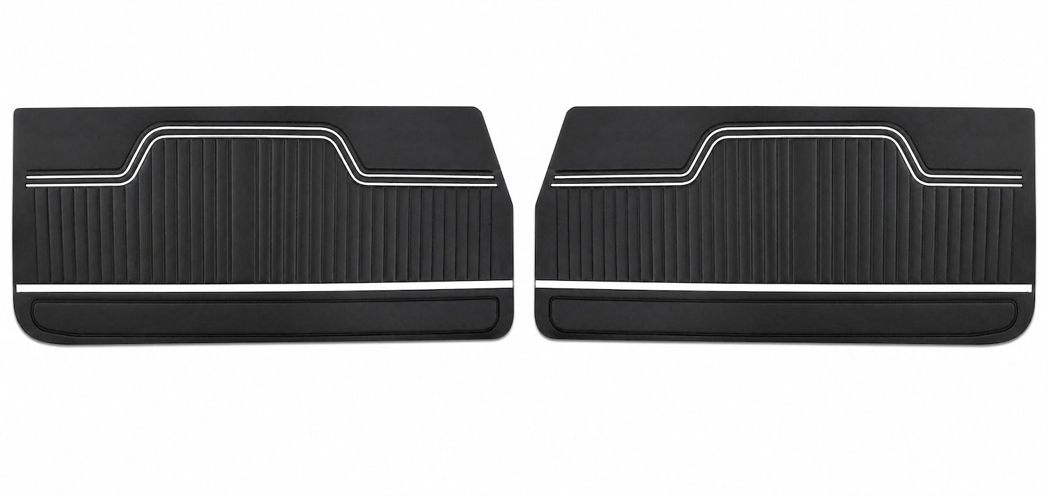 JEGS Front Standard Door Panel Set for 1970-1972 Chevrolet Chevelle & El