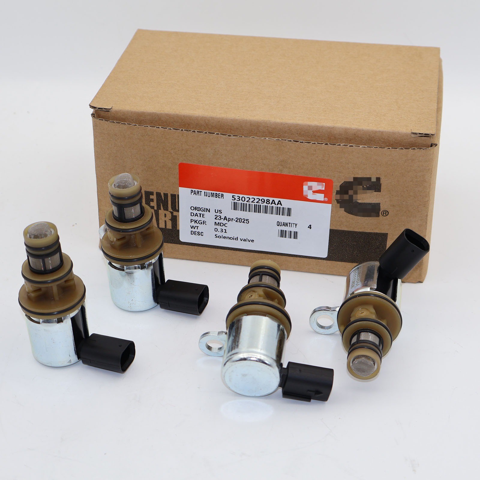 4x Multiple Displacement Solenoid For 2011-2022 5.7L V8 Hemi Dodge Ram 1500 Jeep 4x Multiple Displacement Solenoid For 2011-2022 5.7L V8 Hemi Dodge Ram 1500 Jeep
