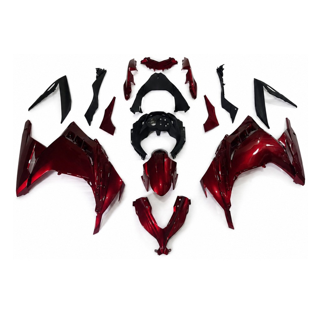NT Injection Red Black Fairing Fit for 300 EX300 2013-2017 a097