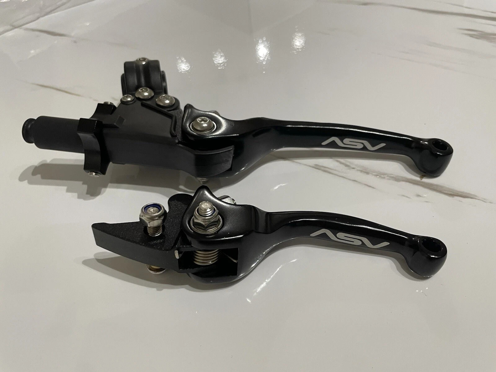 ASV F3 Unbreakable Adjustable Shorty Brake & Full Clutch Perch - NEW - L@@K ASV F3 Unbreakable Adjustable Shorty Brake & Full Clutch Perch - NEW - L@@K