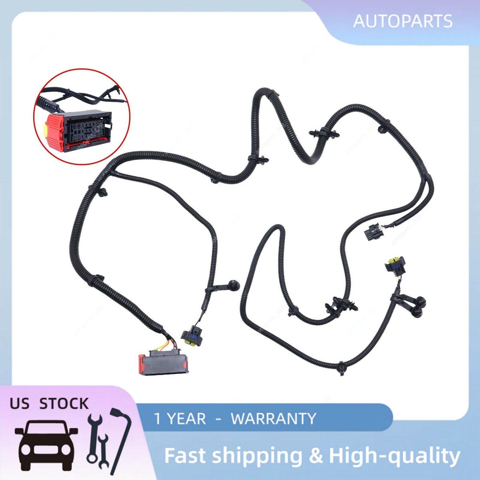 New For 2019 Jeep Cherokee Front Bumper Wiring Harness 68287839AC
