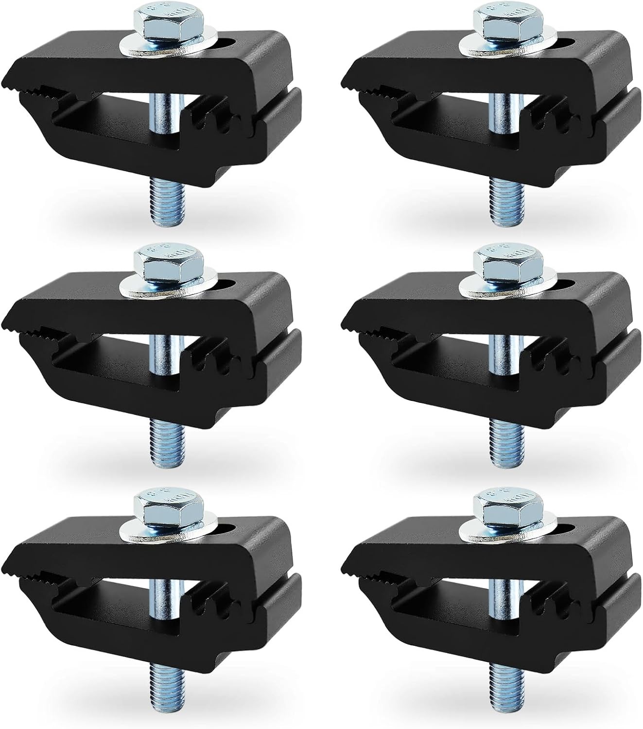 6PCS Aluminum Truck Bed Tonneau Cover Mounting Clamps ReplacemenT 1112514 6PCS Aluminum Truck Bed Tonneau Cover Mounting Clamps ReplacemenT 1112514