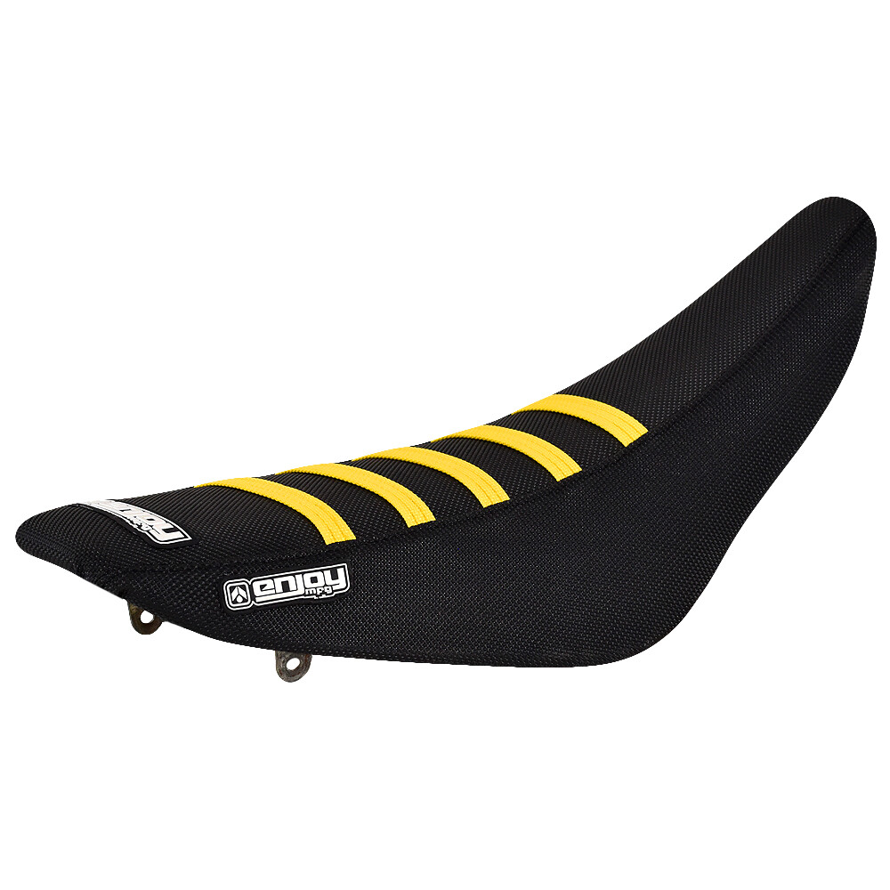 2001 - 2018 Suzuki Jr 80 JR80 Seat Cover ALL BLACK w/ YELLOW Ribs #198 2001 - 2018 Suzuki Jr 80 JR80 Seat Cover ALL BLACK w/ YELLOW Ribs #198
