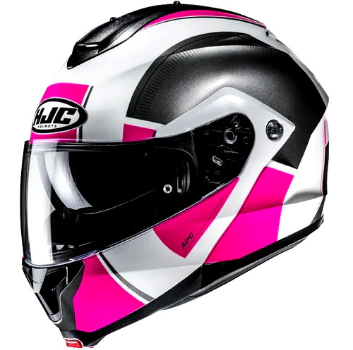 HJC C91 Jyn Modular Sunscreen Motorcycle Helmet Pink XS S M L XL 2XL USA DOT BK HJC C91 Jyn Modular Sunscreen Motorcycle Helmet Pink XS S M L XL 2XL USA DOT BK