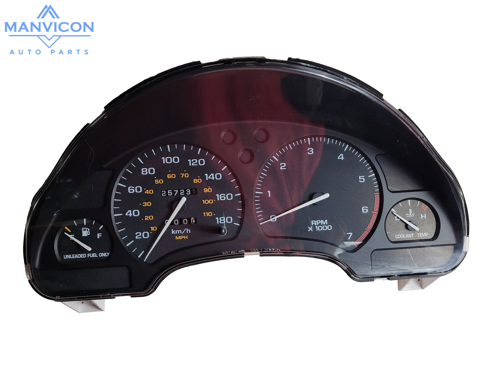 1997-1998 Saturn S Series Speedometer Instrumental KPH Cluster 3 045 051 002 OEM