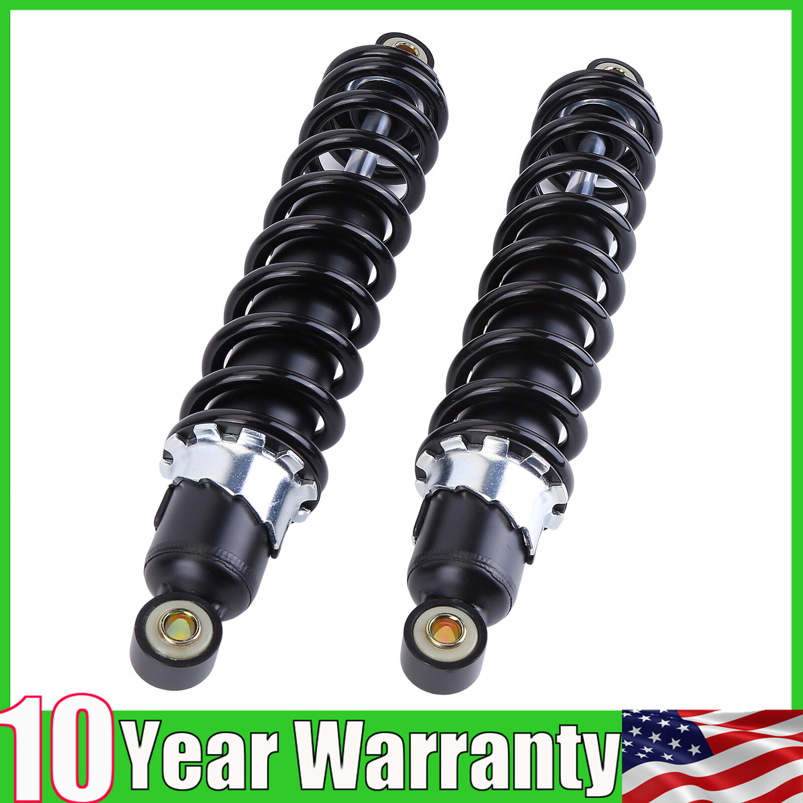 2 front shock absorbers Fits John Deere 4X2, 6X4, TH, TS. TX Gators AM130448
