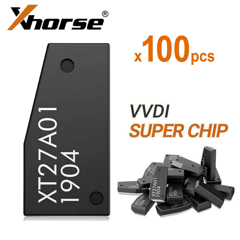 100x Xhorse VVDI Super Chip XT27A01 XT27A66 Transponder for VVDI2 Mini Key Tool