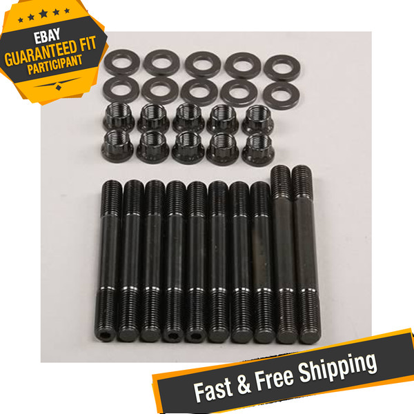 ARP 208-5404 Main Stud Kit for 1990-2001 Acura 1.8L (B18A1/B1), 2-Bolt Main ARP 208-5404 Main Stud Kit for 1990-2001 Acura 1.8L (B18A1/B1), 2-Bolt Main
