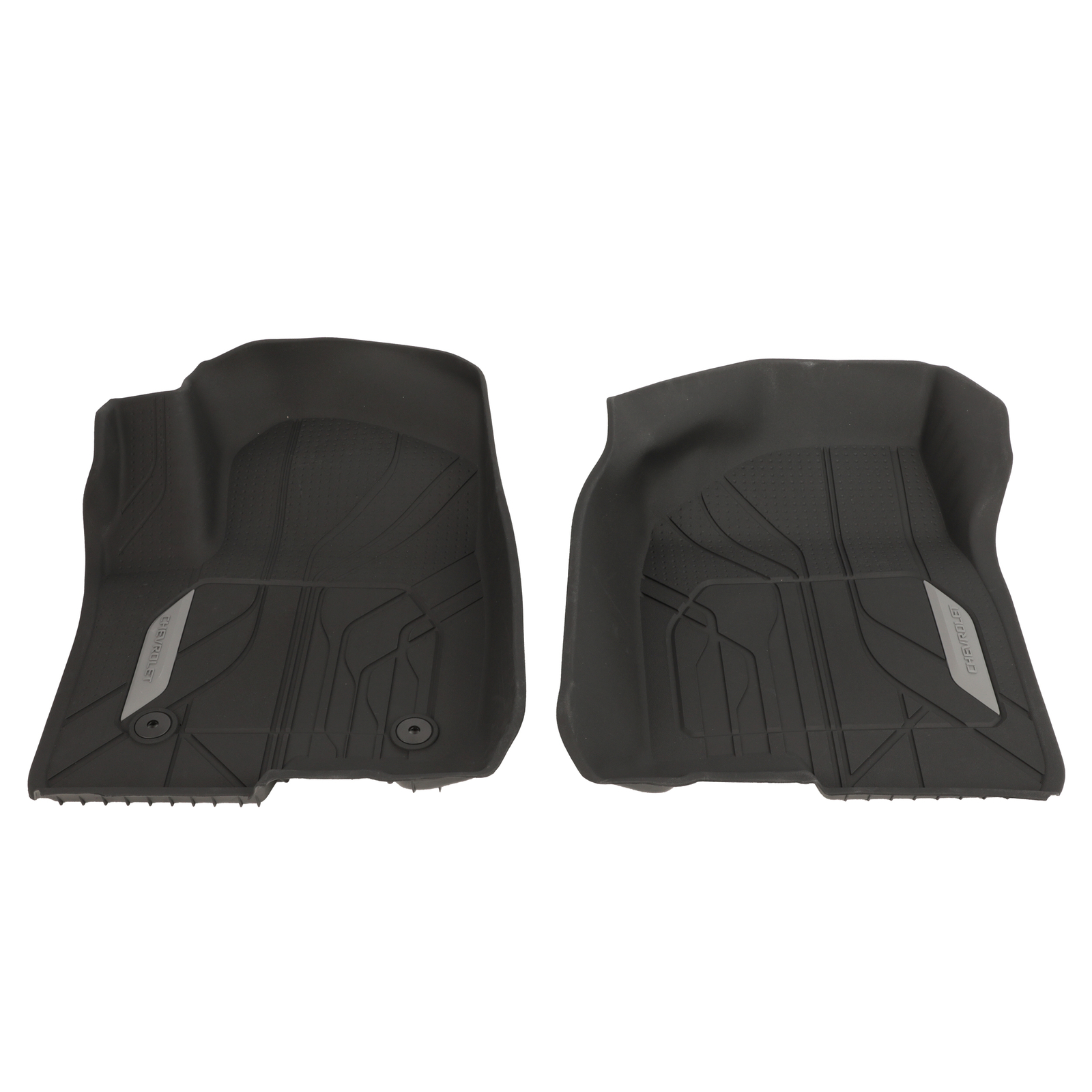 OEM NEW 20-25 Chevrolet Silverado 1500 Front All Weather Floor Liners 84333602 OEM NEW 20-25 Chevrolet Silverado 1500 Front All Weather Floor Liners 84333602