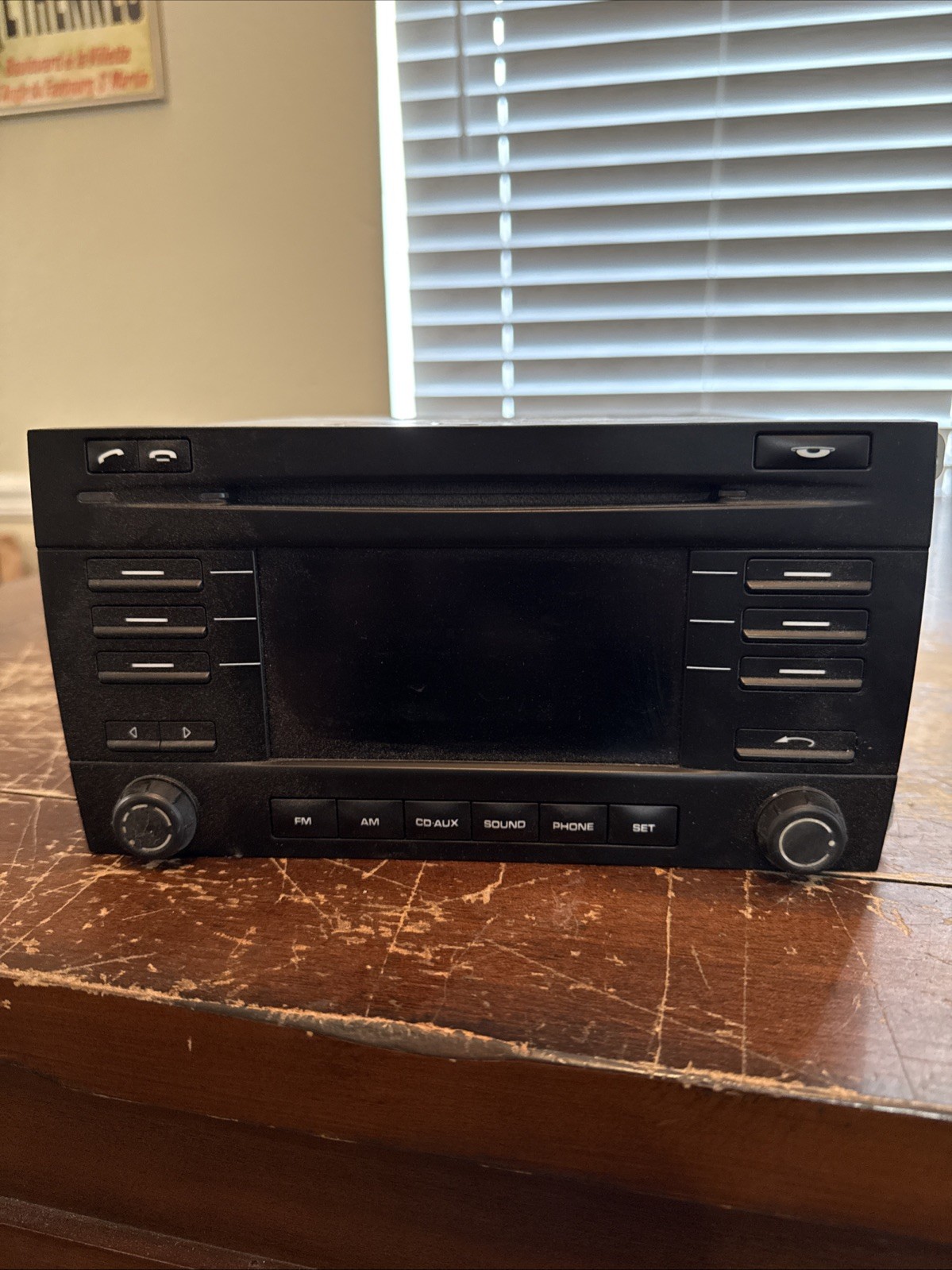 2008 Porsche CAYENNE CDR30 STEREO RADIO HEAD UNIT Bluetooth Streaming OEM. U11 2008 Porsche CAYENNE CDR30 STEREO RADIO HEAD UNIT Bluetooth Streaming OEM. U11