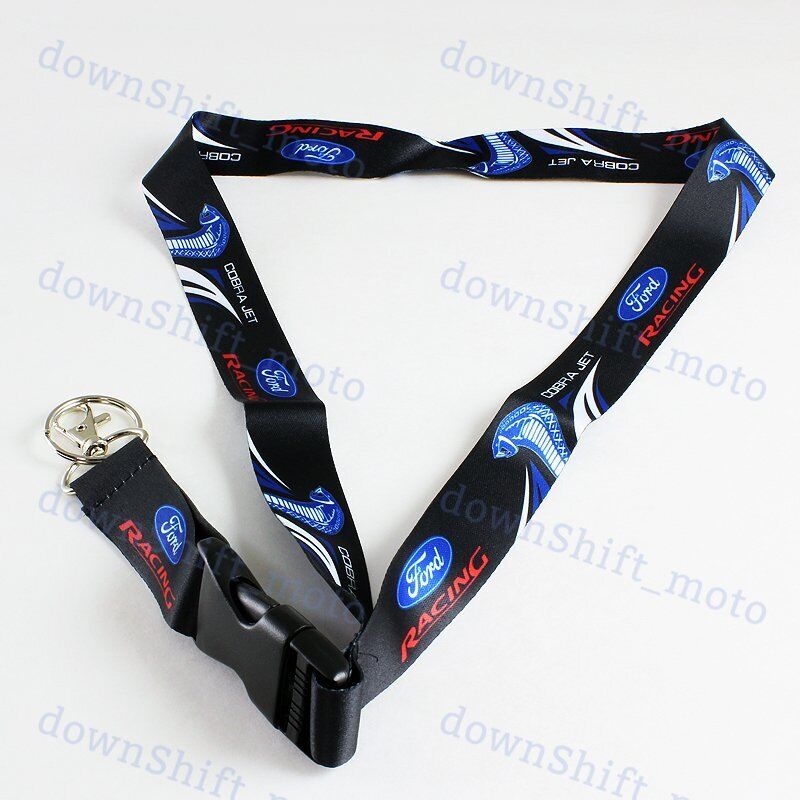 Lanyard Keychain 2008 2010 2011 2012 For Ford Racing Mustang Shelby Cobra Jet