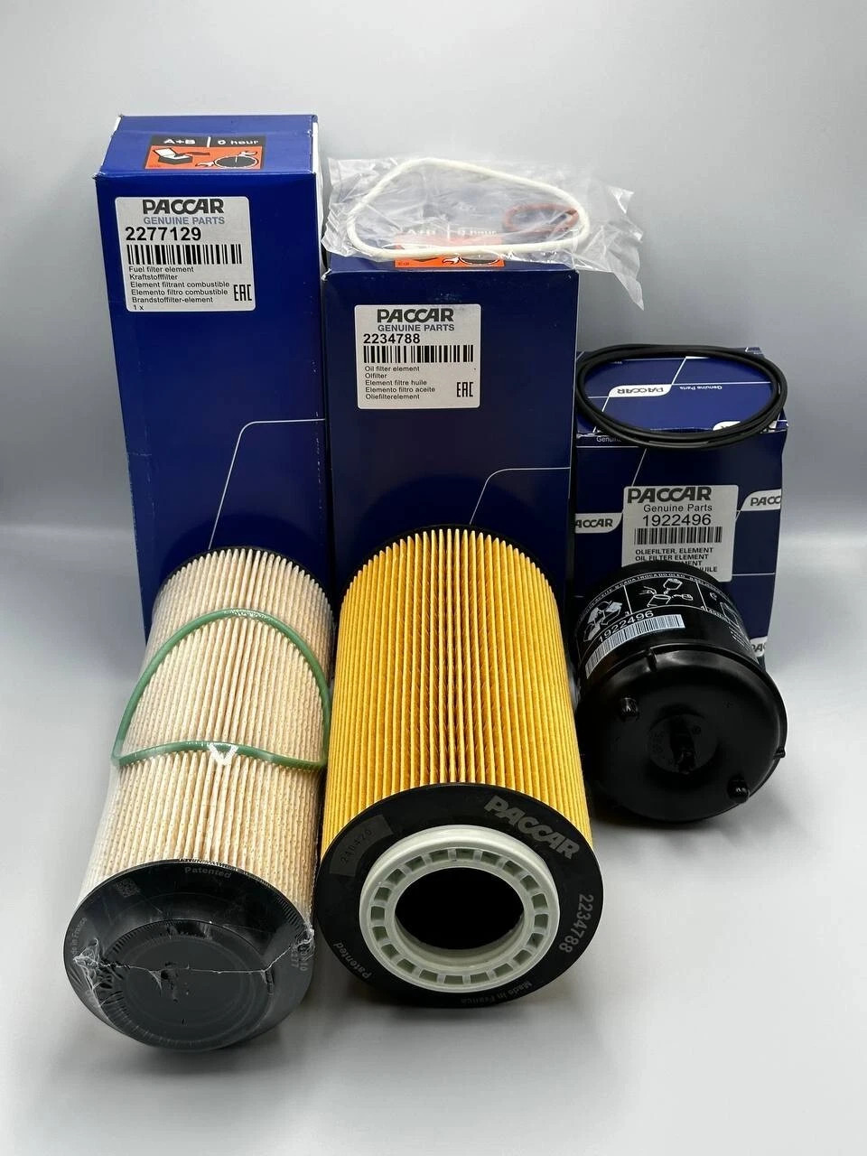 NEW PACCAR Filter Kit Oil & Fuel Fits For MX-13 Engine 2277129 1922496 2234788
