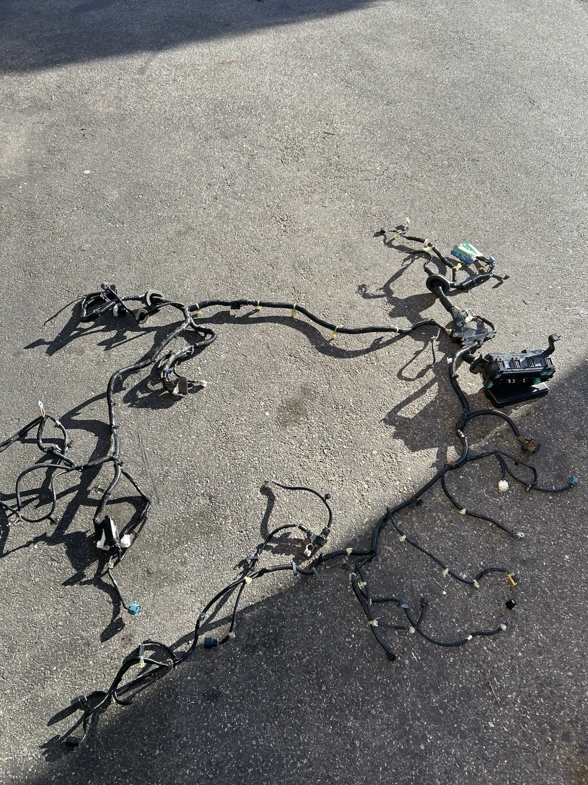 12-15 Honda Civic Sedan LX 1.8 Engine Room Wiring Harness W/Fuse Box 