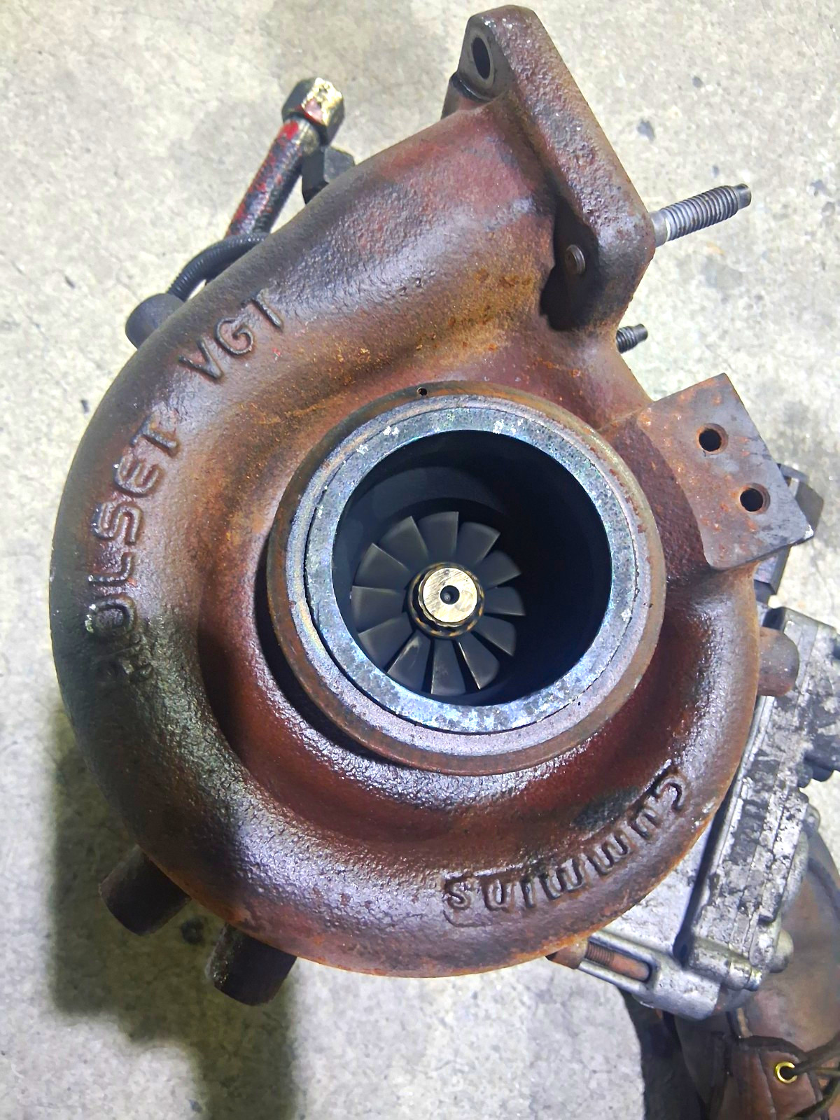 Turbocharger With Vgt For Cummins 8.3 ISL USED, GOOD CONDITION Turbocharger With Vgt For Cummins 8.3 ISL USED, GOOD CONDITION