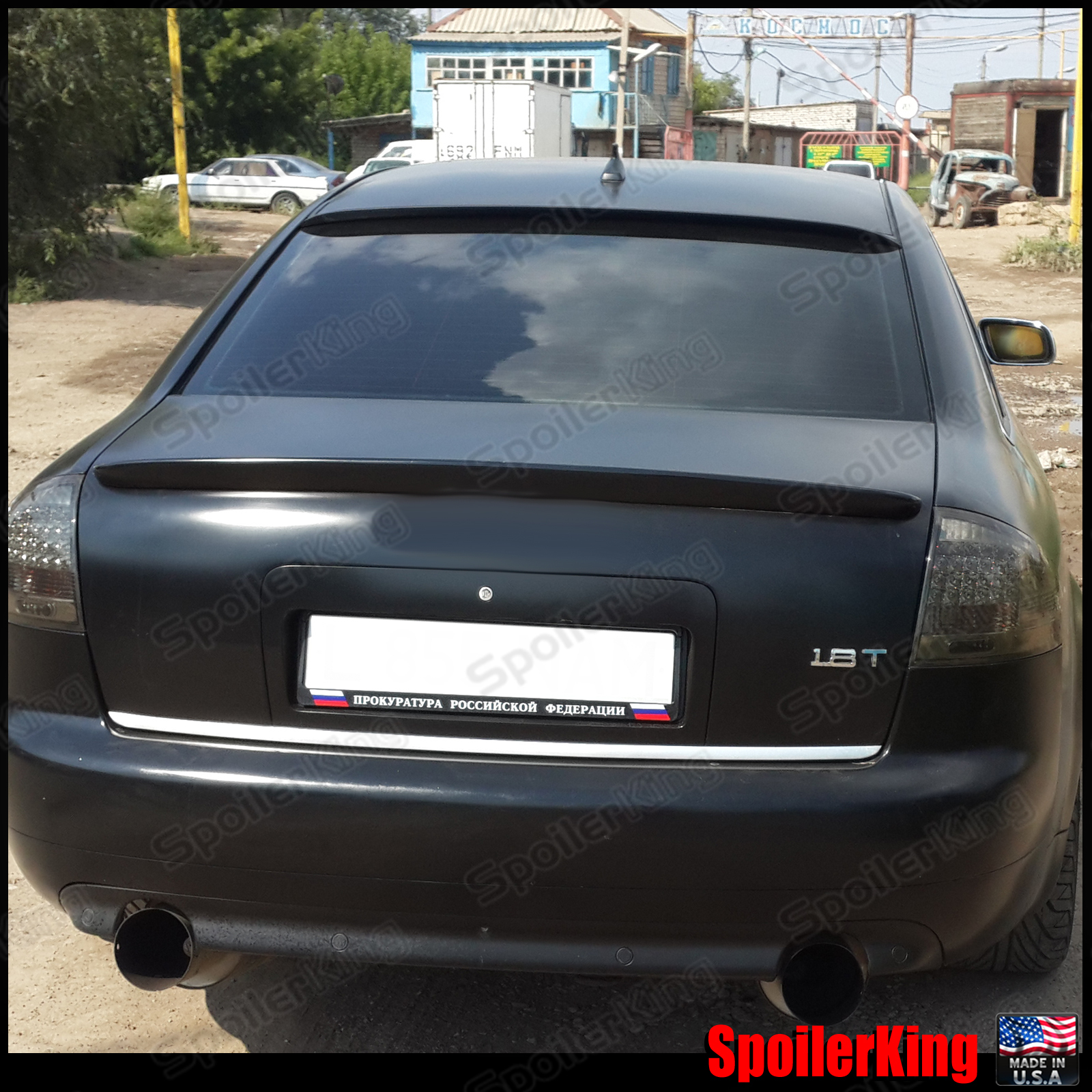 (284R) Rear Roof Spoiler Window Wing (Fits: Audi A6 1998-04 C5 4dr) SpoilerKing (284R) Rear Roof Spoiler Window Wing (Fits: Audi A6 1998-04 C5 4dr) SpoilerKing