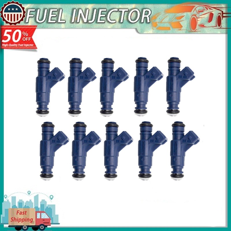 (10) UPGRADE OE FUEL INJECTORS FJ440 FOR 1996-1997 DODGE RAM 3500 8.0L-V10 270CC