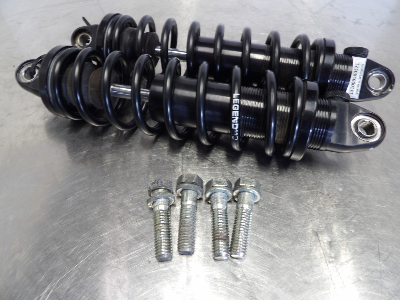 99-up Harley Touring Legend Suspension 110 black adjustable 12\