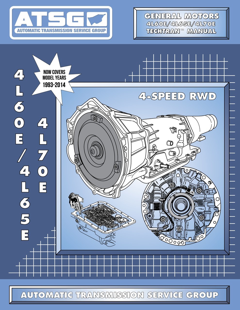 4L60E ATSG Rebuild Manual 4L65E Transmission Overhaul Service Book 4L70E 4L75E