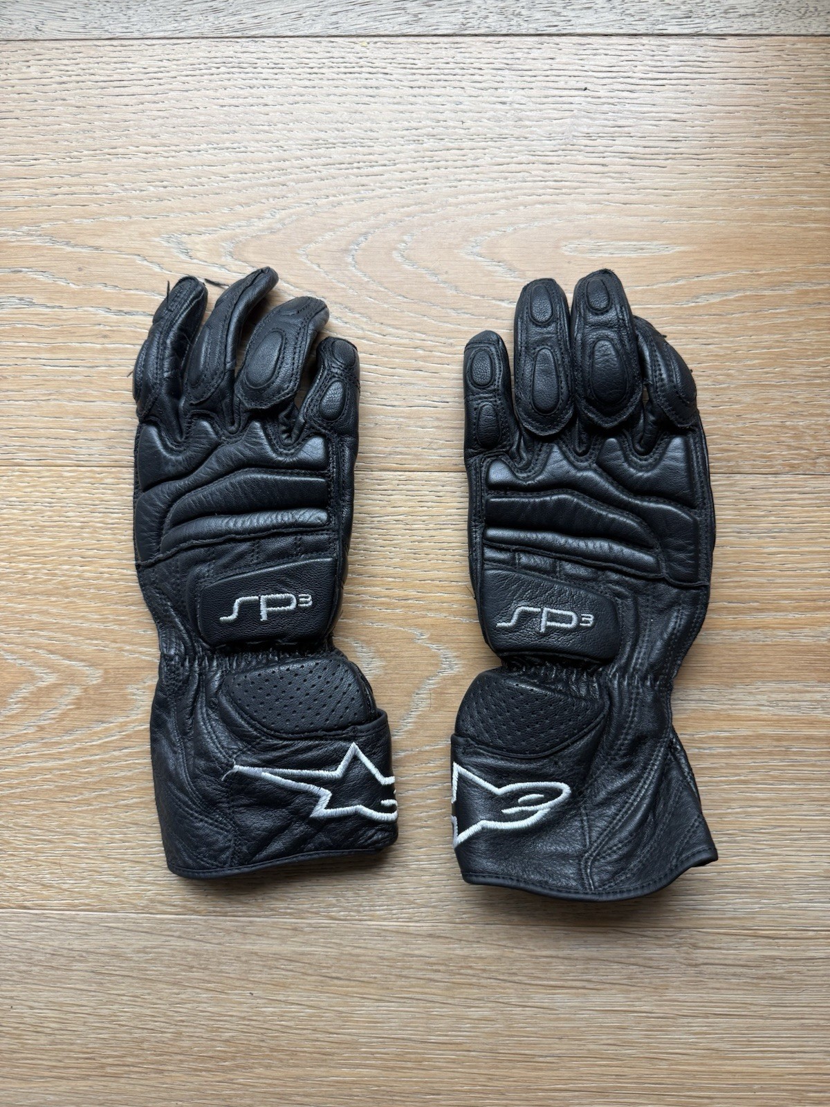 Alpinestars Stella SP-3 Armored Leather Gloves Ladies Size L Alpinestars Stella SP-3 Armored Leather Gloves Ladies Size L