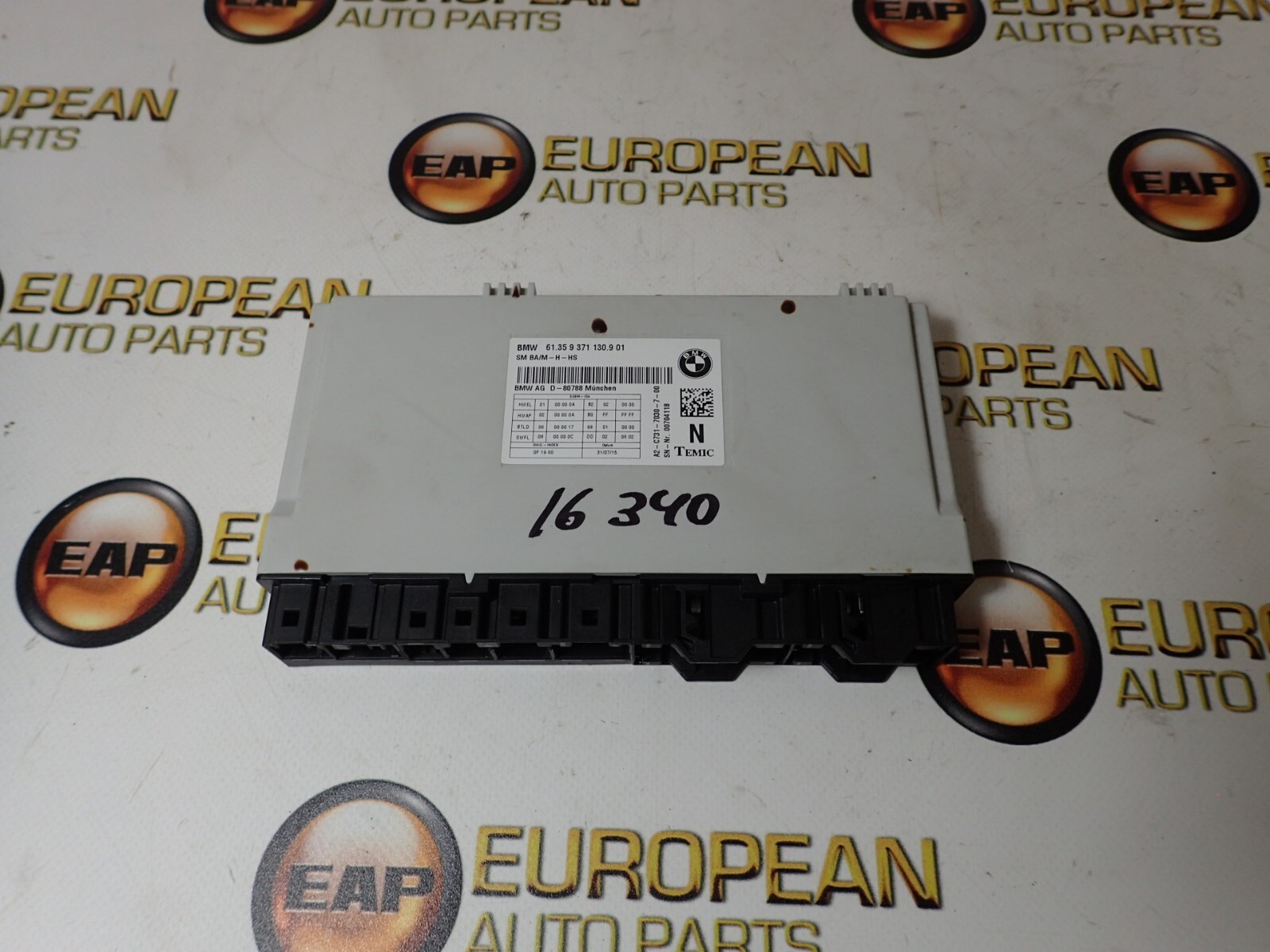 2015-2018 BMW F30 340i - LEFT FRONT SEAT Control Module 9371130