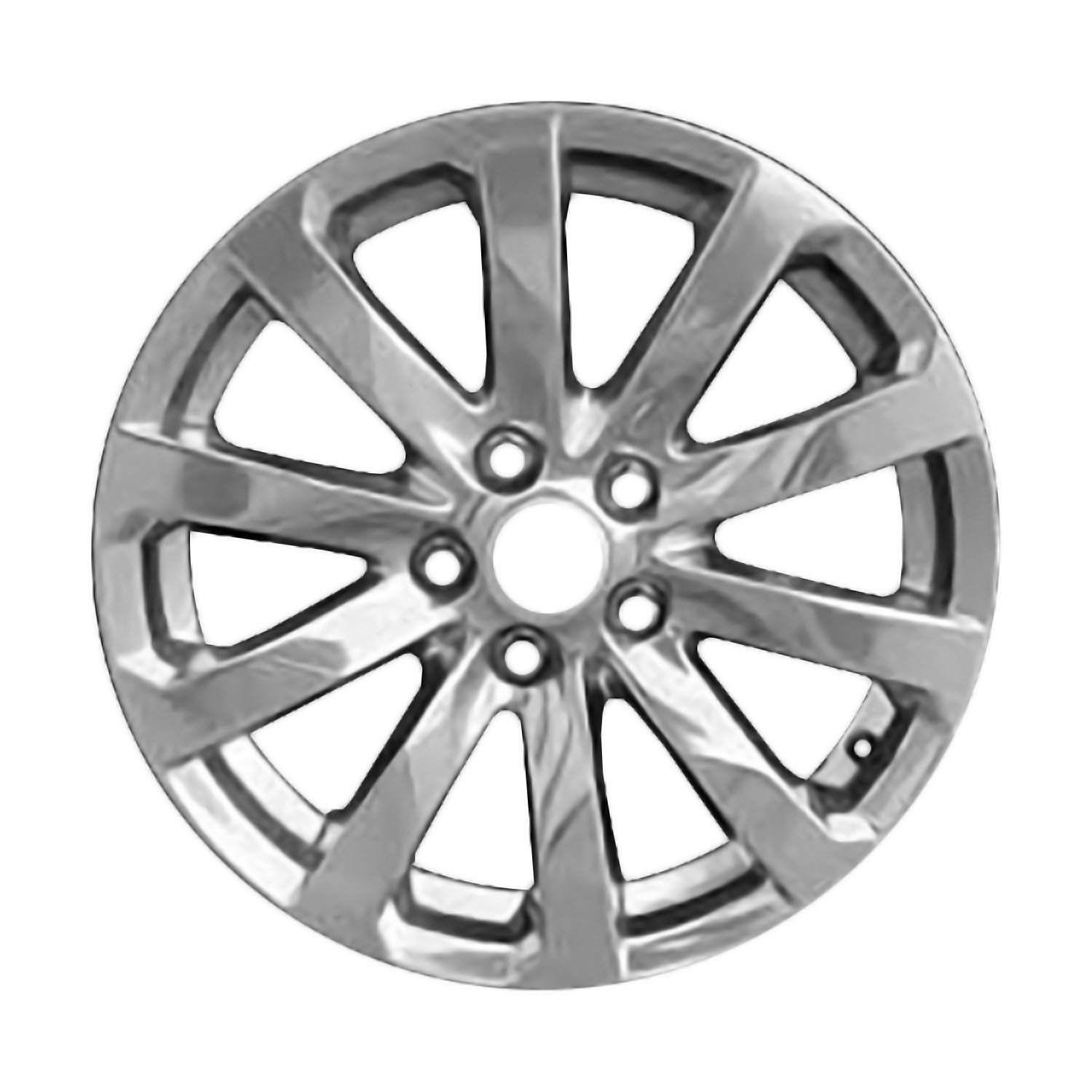 Refurbished Metallic Polished Aluminum Wheel 17 x 8