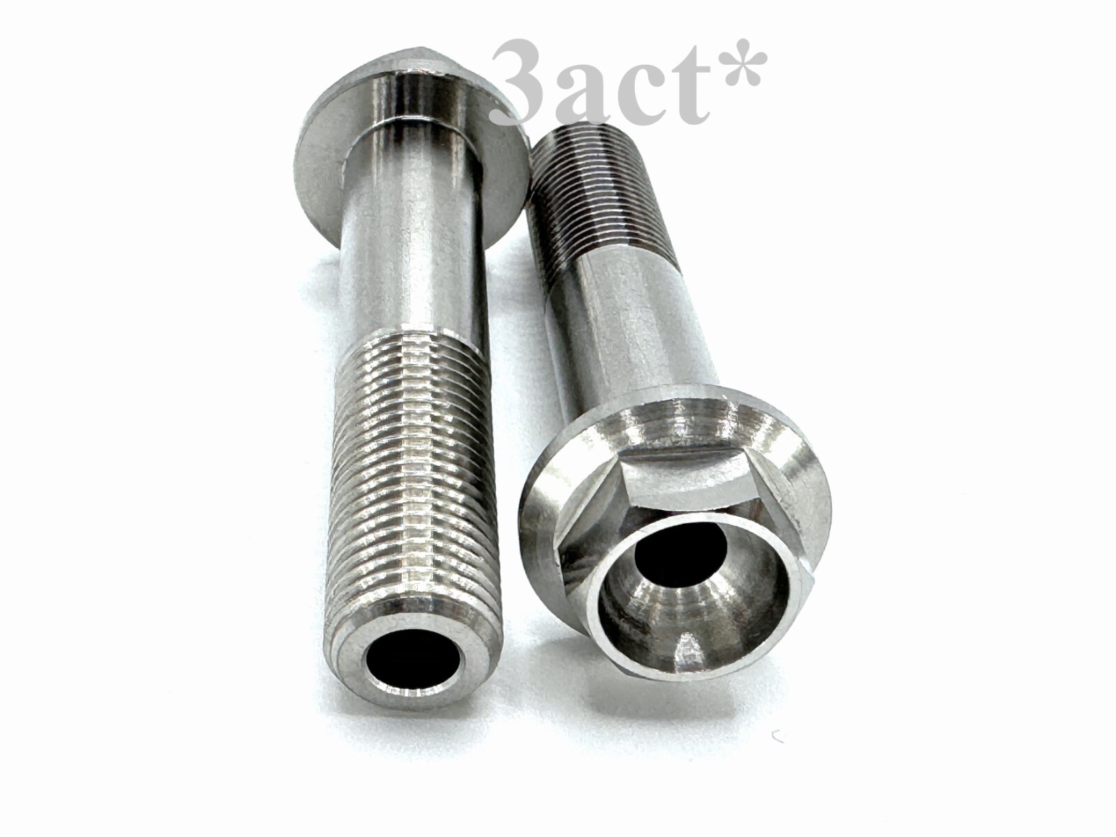 2 pcs M12 x 55mm Titanium / Ti Bolt- Ducati 748 916 998 996 Hub Pinch Hollow