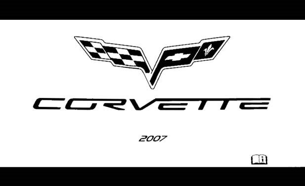 2007 Chevrolet Corvette Owners Manual User Guide