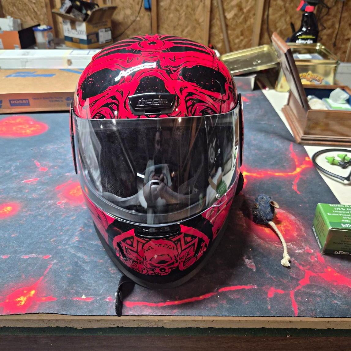 NEW Icon Airform Sacrosanct Helmet - Red - XXL - MOTORCYCLE NEW Icon Airform Sacrosanct Helmet - Red - XXL - MOTORCYCLE