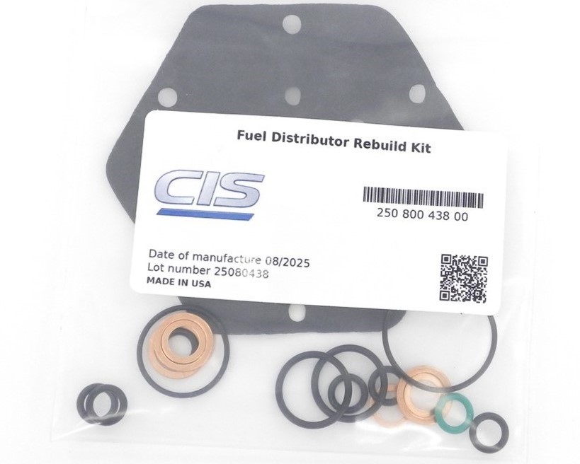 0438100069 Repair Kit for Bosch Fuel Distributor fits 78-81 Mercedes W123 280CE