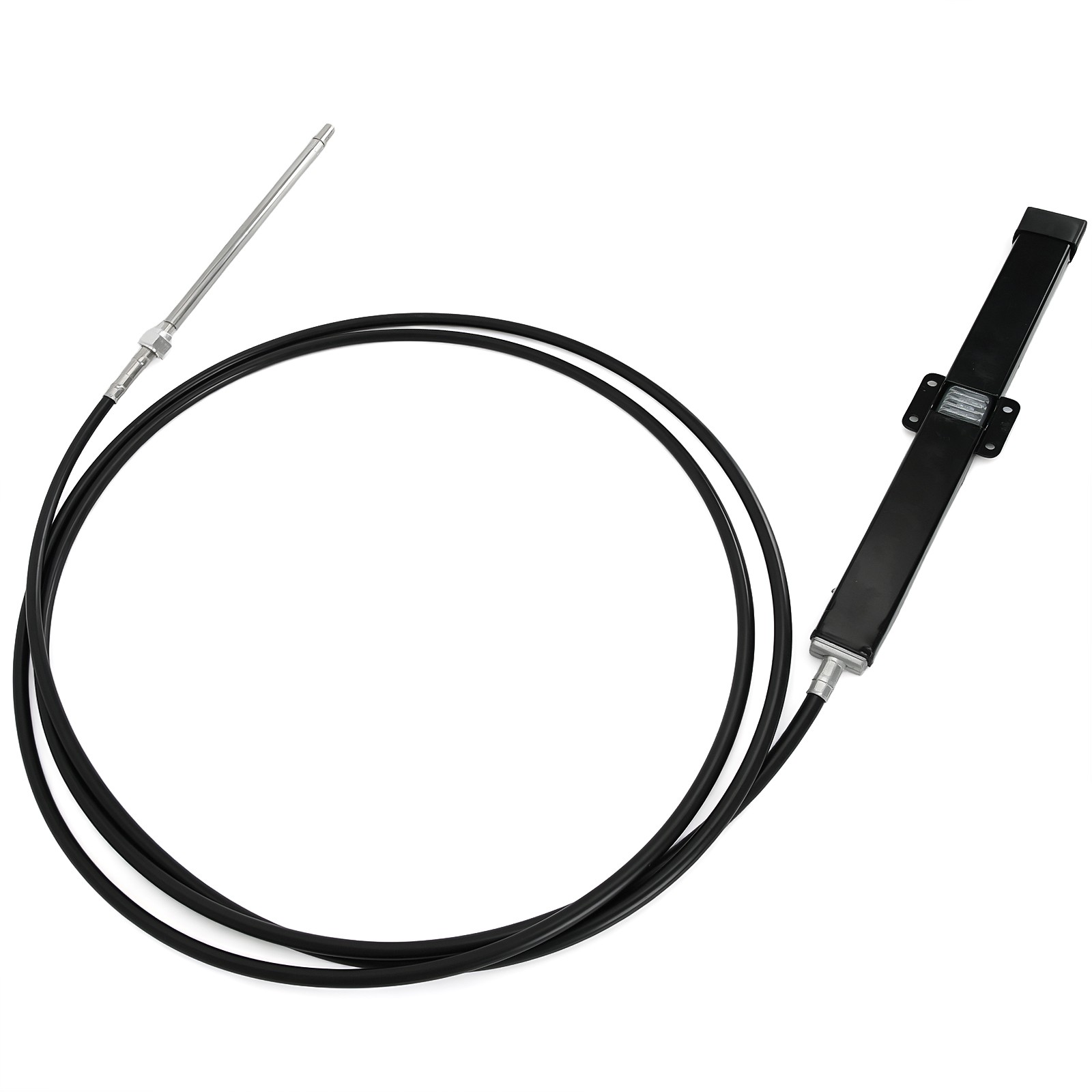 18FT SSC13418 Marine Helm Steering Cable For SeaStar Back Mount Rack Pinion Boat
