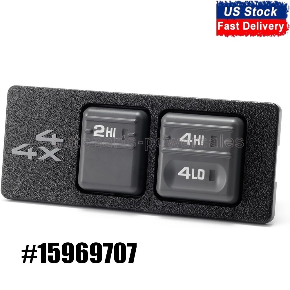 For 1996-99 Chevrolet GMC K1500 C1500 K2500 Yukon 4x4 4WD Transfer Shift Switch For 1996-99 Chevrolet GMC K1500 C1500 K2500 Yukon 4x4 4WD Transfer Shift Switch