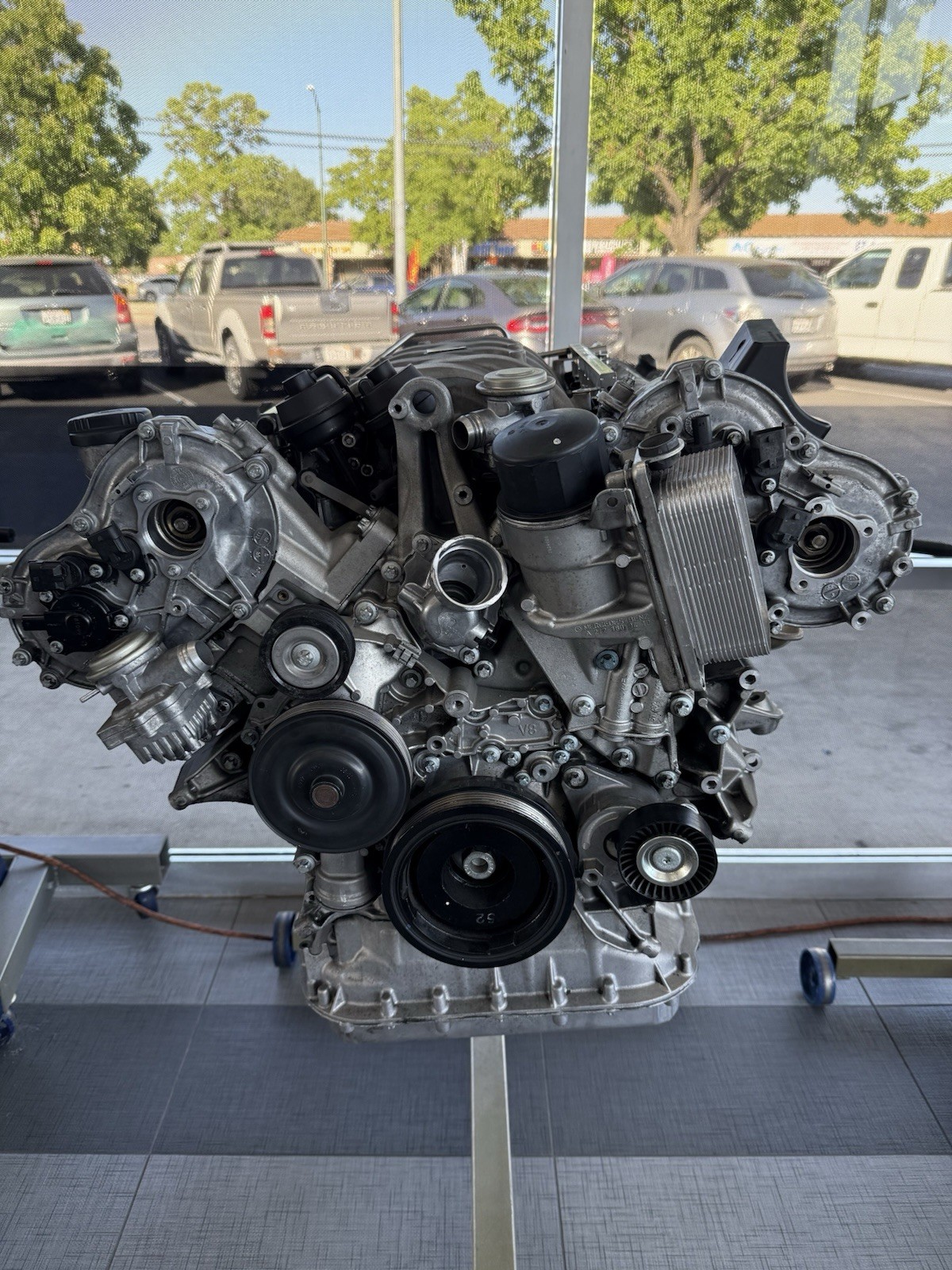 07-11 MERCEDES W221 S550 5.5L M273 273.961 ENGINE MOTOR 178k Miles (READ DESC.)