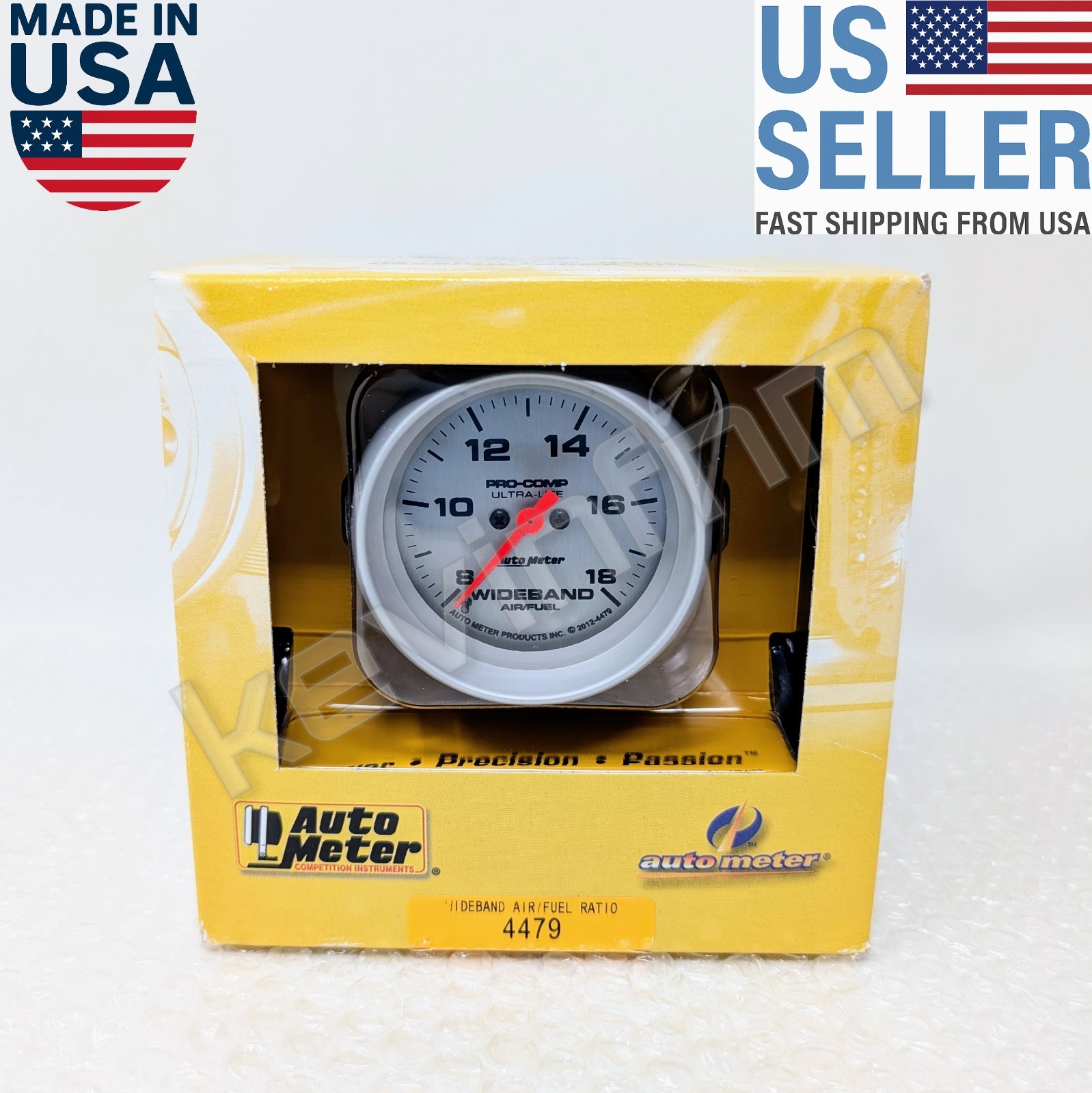 *NEW SEALED* GENUINE Auto Meter® 4479 Ultra-Lite Wideband Air Fuel Ratio Gauge