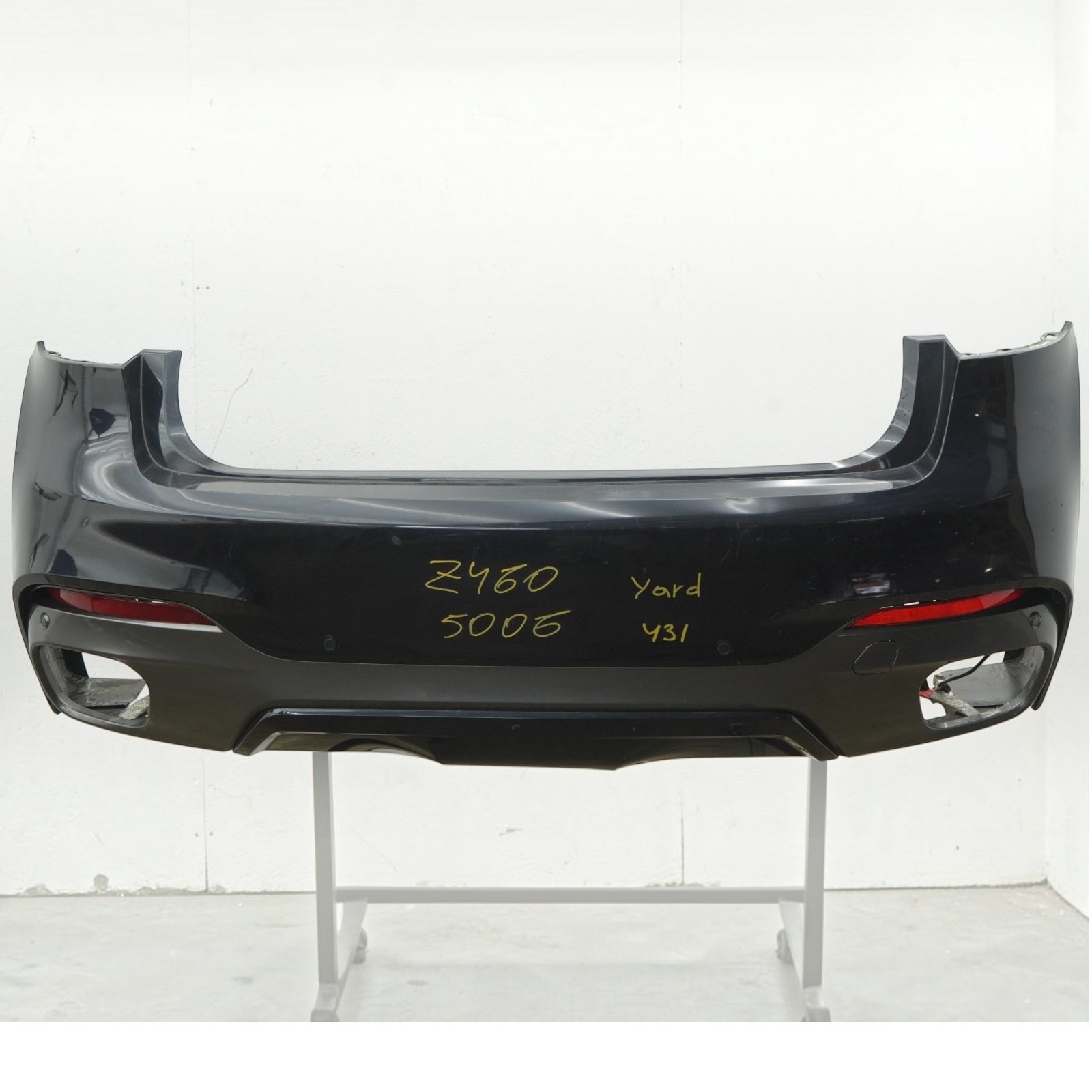 15-19 BMW X6 F16 M sport Rear Bumper Panel Cover 51128056334 Shwarz 416 OEM 15-19 BMW X6 F16 M sport Rear Bumper Panel Cover 51128056334 Shwarz 416 OEM