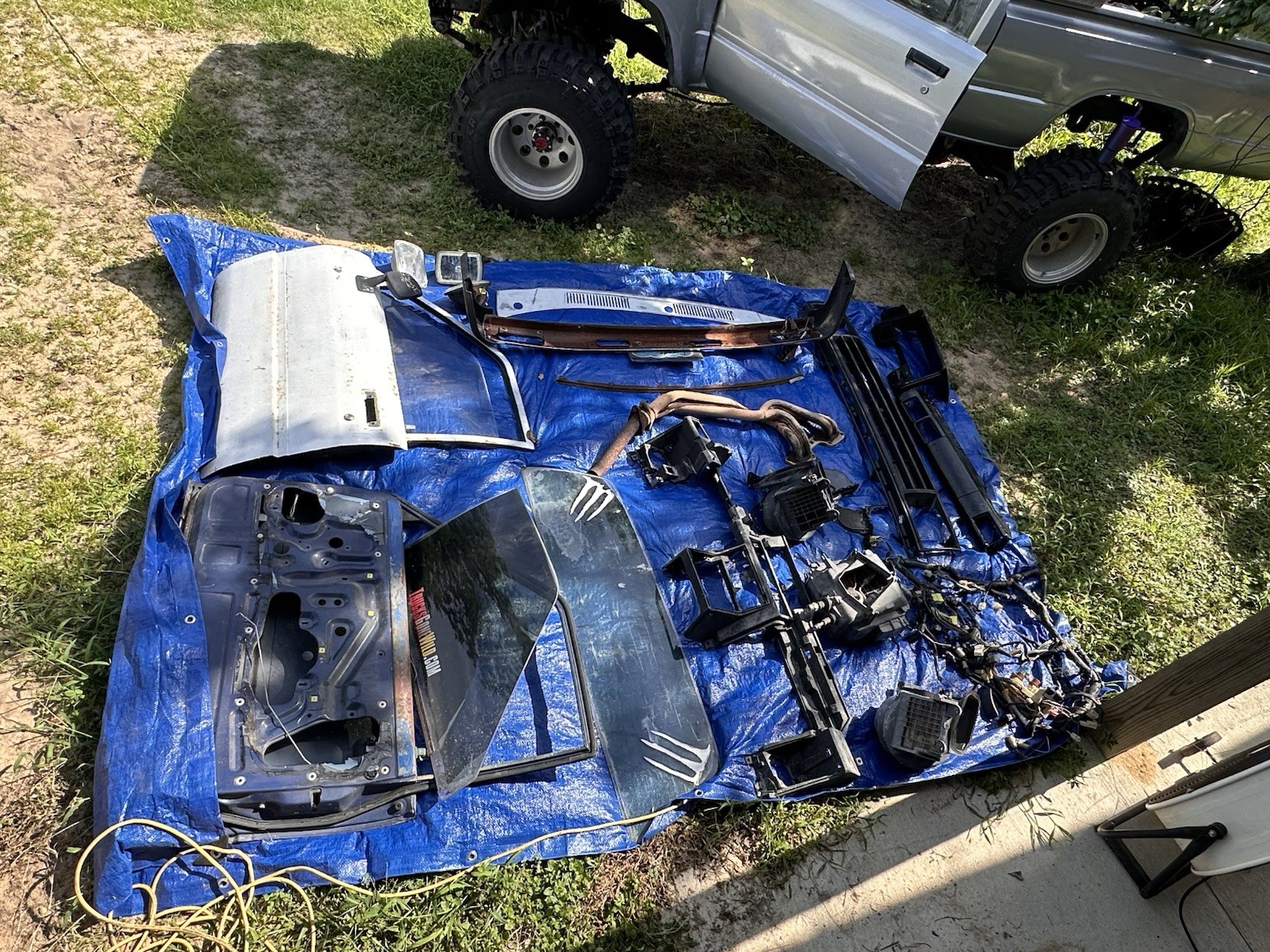 1983-87 Toyota SR5 Pickup Parts , Headlights, Doors, Computer, Wire Harness, 4x4