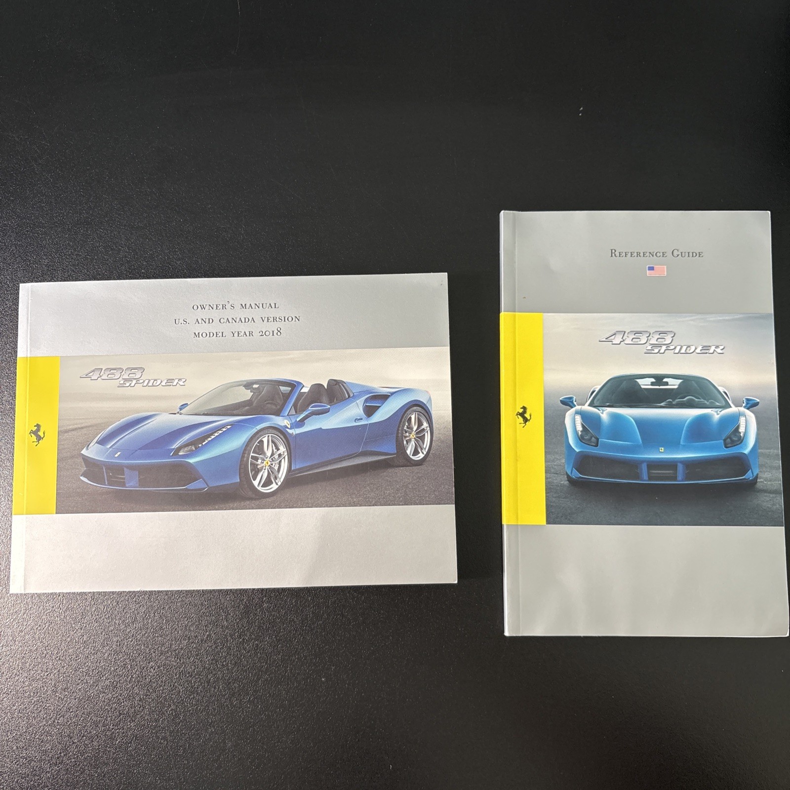 2018 Ferrari 488 Spider Owners Manual & Quick Reference - OEM - Factory Manual 2018 Ferrari 488 Spider Owners Manual & Quick Reference - OEM - Factory Manual