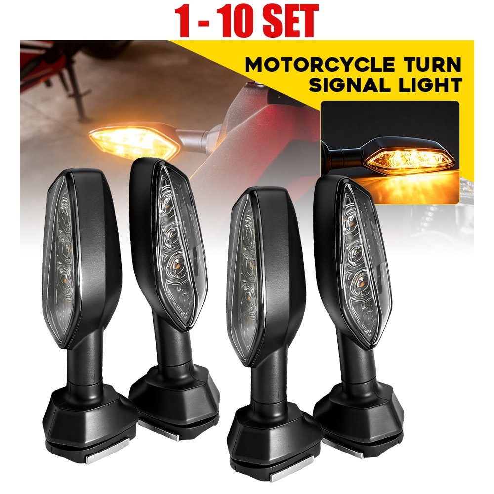 Clear Lens 4-40X Amber Turn Signals/Tail LED Light Fit KAWASAKI Z 800 2013-2016