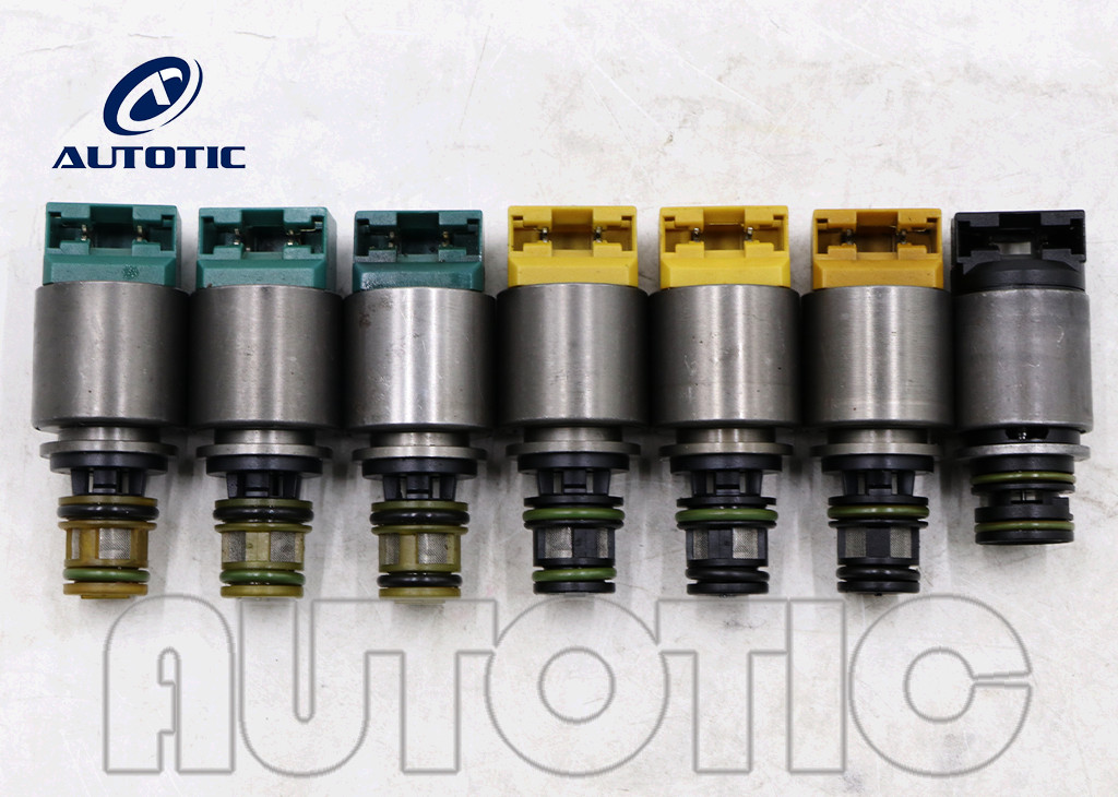 7Pcs 6HP21 6HP19 Transmission Solenoid Value Set For 2010-2013 LAND ROVER LR4